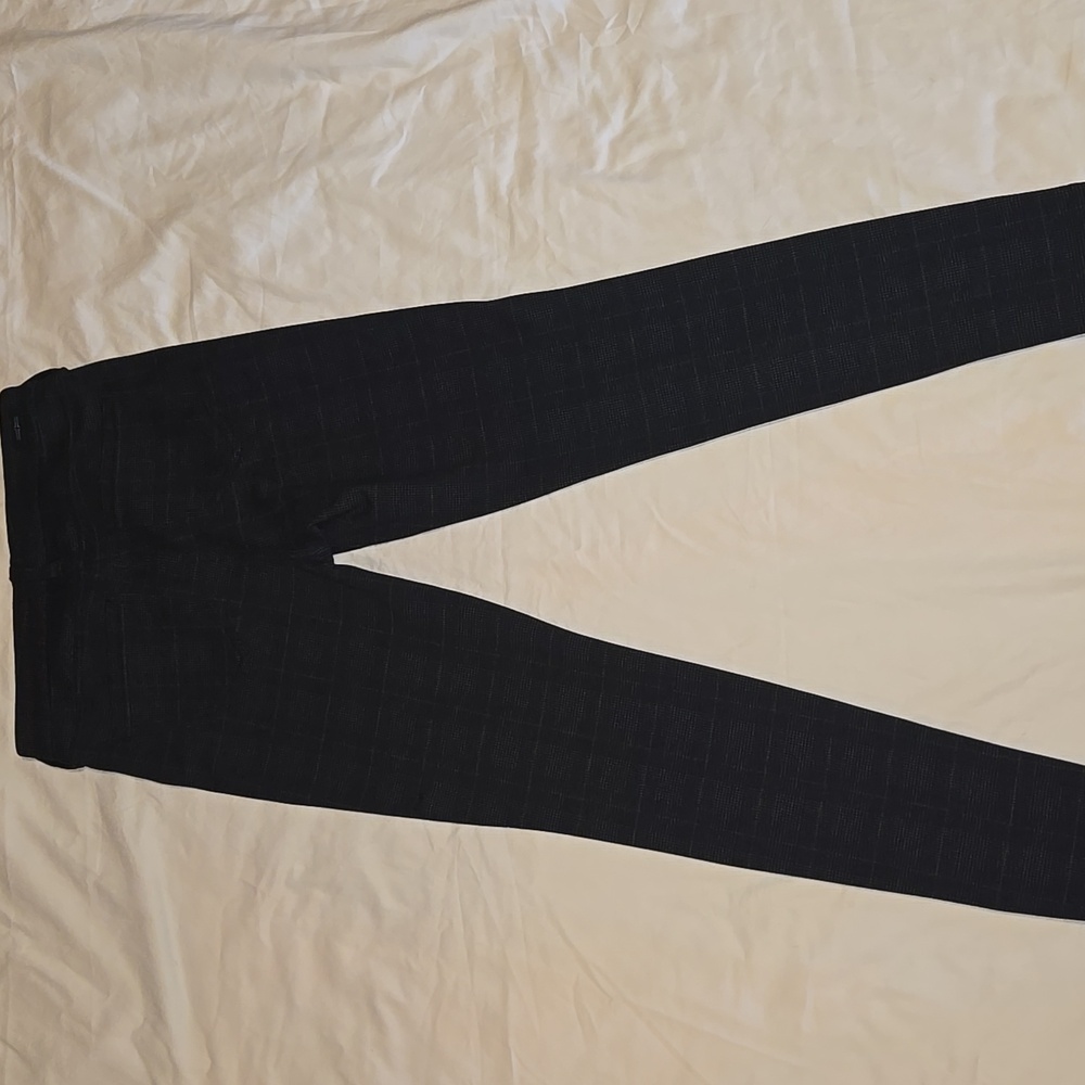 Liverpool Black and Grey Plaid Skinny Pants Size 6/28 - Picture 5 of 7
